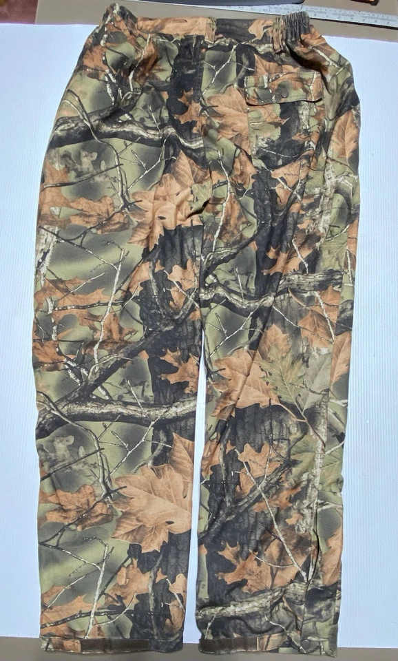 Pantalones forrados Trail Crest para hombre XL cintura elástica 34”-40” X 34” Highland madera camuflaje Foto 2 de 4