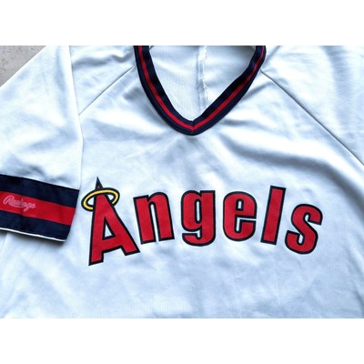 Maillot Vintage Rawlings Dodgers Port St Lucie Années 80 – Fabriqué USA – Taille L Bleu