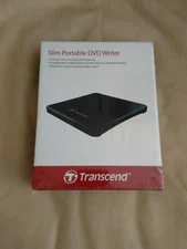 Transcend Portable 24XCD / 8XDVD Writer TS8XDVDS Brand New Factory Sealed