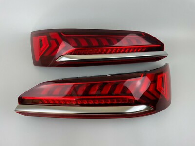 USA Audi Q7 Rear RIGHT LEFT LED Tail Light SET Like New   4M0945308A  4M0945307A