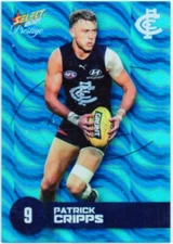 2021 AFL SELECT PRESTIGE BLUE PARALLEL - 21 Patrick CRIPPS (CARLTON) 113/125