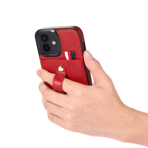 For iPhone 15 14 13 12 11 Pro Max PU Leather Hidden Wallet Card Slot Stand Case - Picture 26 of 68