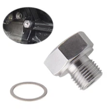 M16x1.5 Adapter to 1/8 NPT Oil Pressure Sensor Adapter for GM LS Series Engines