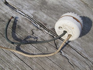 Vintage Ceramic Porcelain Light Sockets Fixture Leviton 8101 USED 250V660W