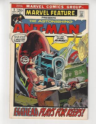 Marvel Feature #5/Marvel Comic Book/Ant-Man & Egghead/FN+