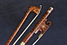Professional Violin Bow 4/4 Snakewood Bows Natural Bow hair Straight Hand made