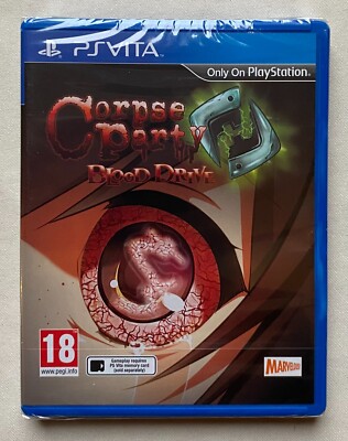 PS Vita - CORPSE PARTY: Blood Drive - UK PAL Version. BRANDNEU werkseitig versiegelt