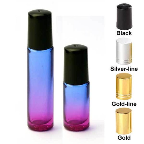 Bulk buy 5ml 10ml Colorful Thick Roll-on Glass Bottle Essential Oil Aromatherapy - Picture 9 of 12