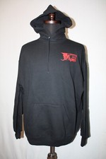 Vtg NOS Planet of the Apes Sz 2X Black Hoodie Graphic Hooded Sweatshirt USA Made