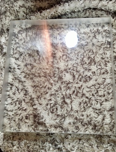 1.5" THICK! CLEAR ACRYLIC PLEXIGLASS SHEET 1.5" X 6” X 12”