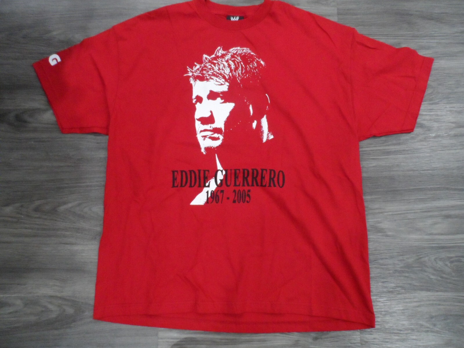 Eddie Guerrero Wwe Viva La Raza Memorial 2xl Red Shor Gem