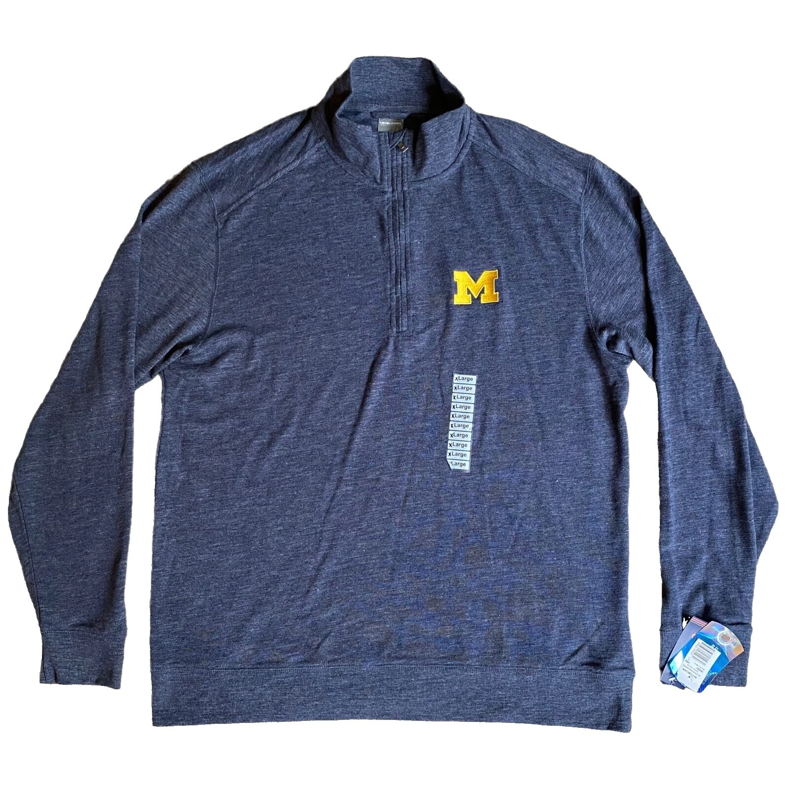 Men's Polyester 1/2 Zip Sweaters