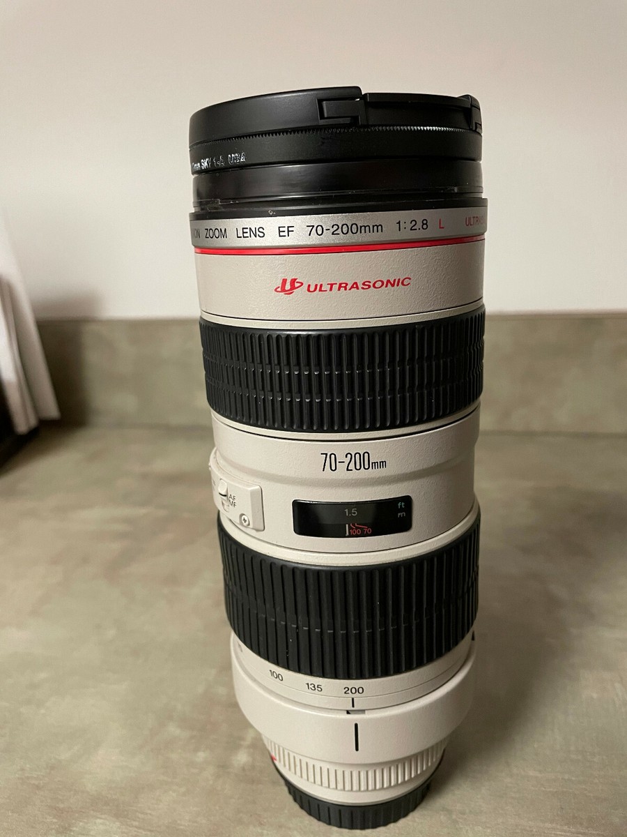 Canon EF 70-200 mm 1:2.8 L Camera Lens with Hood 13803306019 | eBay