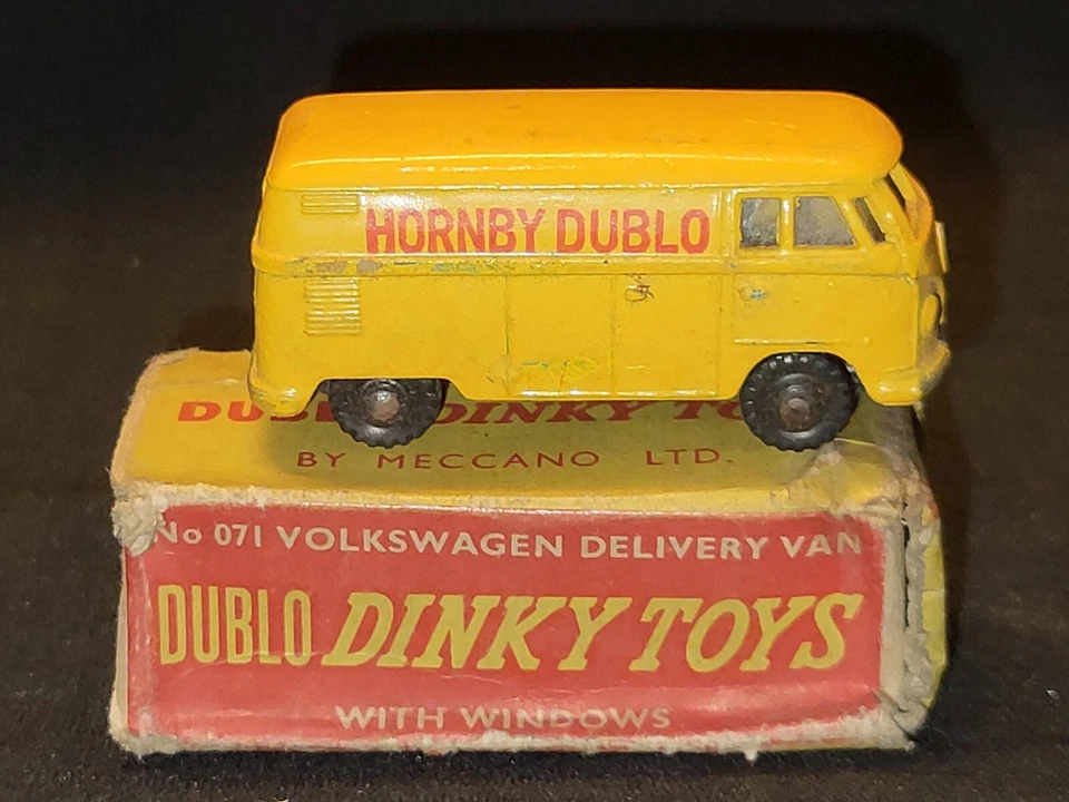 DE COLECCIÓN ANUNCIO MOTOR BUS VOLKSWAGEN HORNBY DULBO DINKY TOYS INGLATERRA MECCANO CON CAJA Foto 2 de 4