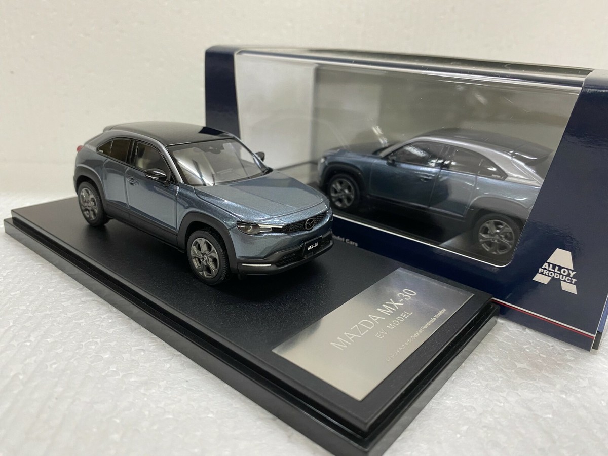 1:43 HI STORY HS346GY MAZDA MX-30 EV 2021 JDM POLYMETAL GRAY