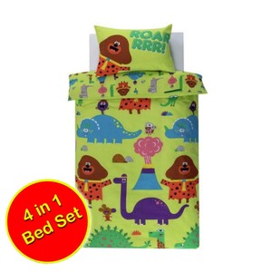 dinosaur cot bed sheet