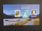 NEW ZEALAND 2021 BEST OF YATCH, QEII, BOTANICAL ART MINI SHEET FIRST DAY COVER