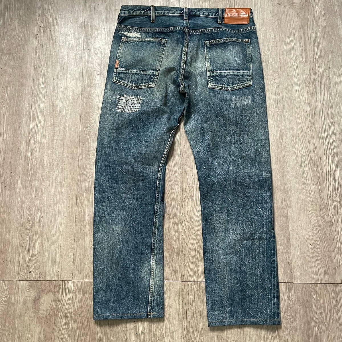 Rare Paul Smith Jeans Red Ear Sashiko Denim Sz M 31 x 27.5 Rare Paul Smith Jeans Red Ear Sashiko Denim Sz M 31 x 27.5