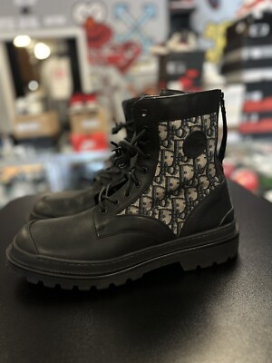 CHRISTIAN DIOR EXPLORER ANKLE BOOTS MEN SIZE 46EU/13US AUTHENTIC
