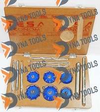 14x Chevy 350 Small Block Heads Valve Seat Cutter Kit 3 Angle Cut Carbide Tipped 14x Chevy 350 Small Block Heads Valve Seat Cutter Kit 3 Angle Cut Carbide Tipped