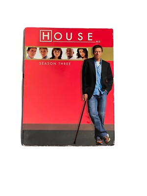 House, Season Three DVD, Jesse Spencer, Jennifer Morrison, Robert  Sean Leo 25195008136|