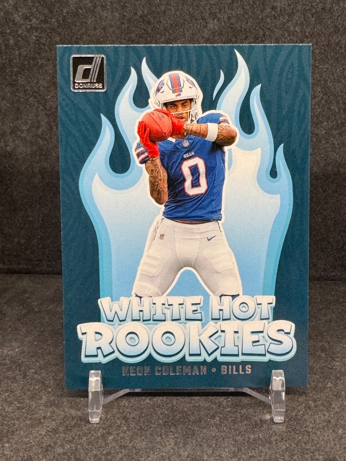 Keon Coleman 2024 Donruss White Hot Rookies #WH4  Bills