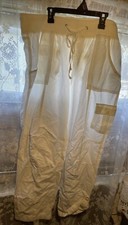 Tommy Hilfiger Sport Women'Alton Drawstring Cargo Pants White Size XL NEW