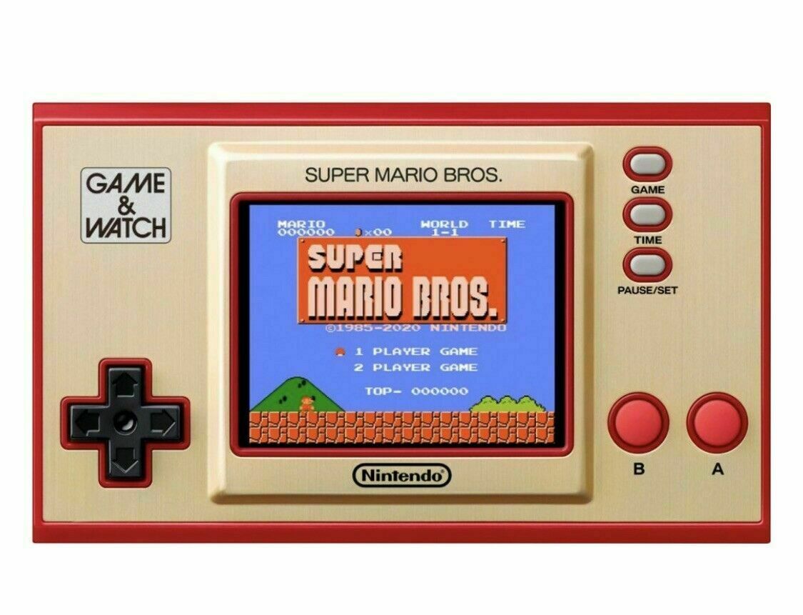 Nintendo Game and Watch Super Mario Bros Handheld Console Sealed