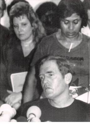 Pressefoto.ALE10033.24x18 cm ca.Prozess gegen Eugene Hasenfus.Nicaragu