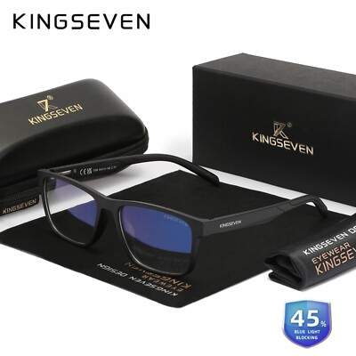 Kingseven 99% Anti-Blue Ray Brille Herren/Damen Computer Blaulicht Blockierend NEU!!