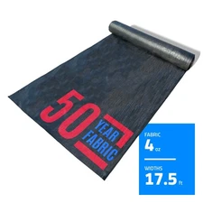 Sandbaggy 17.5 FT Wide Landscape Fabric | 50 Yr Life | Ground Cover Weed Barrier