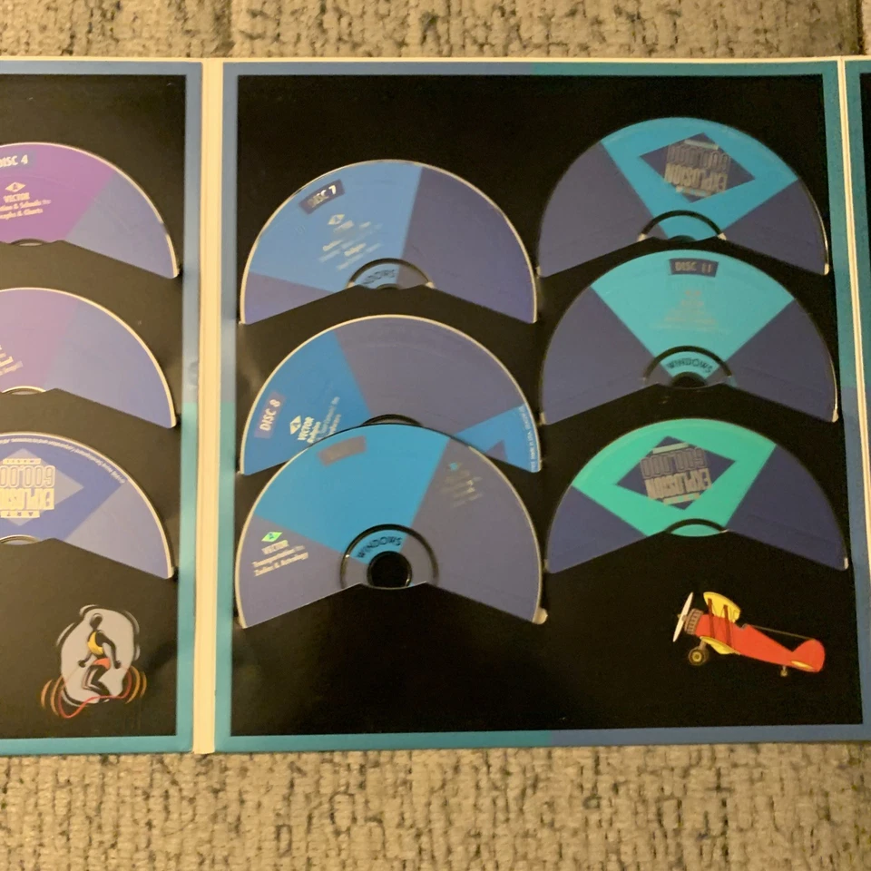 Windows ART EXPLOSION 600,000 Images Nova Clip Art 29 Discs ONLY. ALL DISC THERE - Image 4 of 4