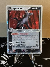 Pokemon Card Mightyena ex 101/110 EX Holon Phantoms Holo 