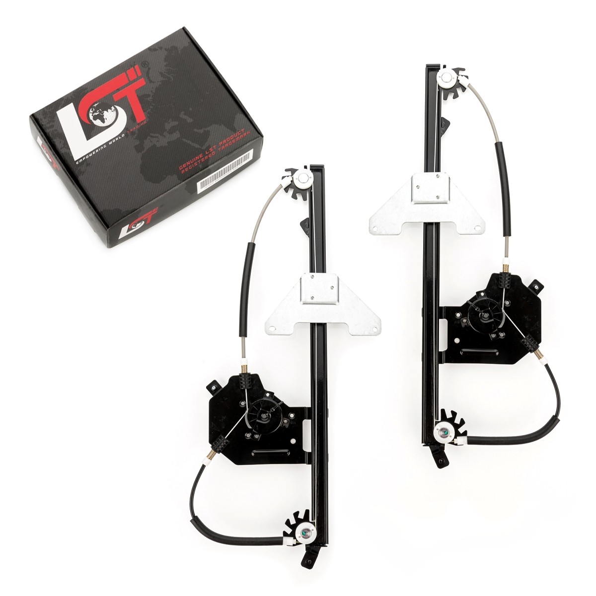 2x Electric Window Lifter without Motor Set Front for PEUGEOT PARTNER B9