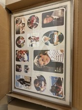 Vintage Burnes of Boston Silver Memories Photo Collage Frame 19x14
