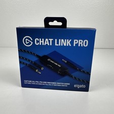 Elgato Chat Link Pro audio adapter cable for PS5 PS4 Nintendo Switch capture
