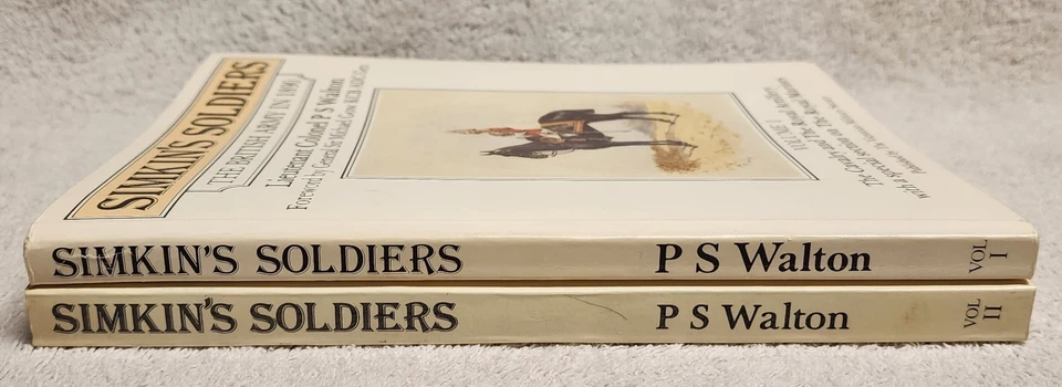 Simkin's Soldiers The British Army in 1890 by PS Walton Volume 1 and 2 Paperback - Image 3 of 4