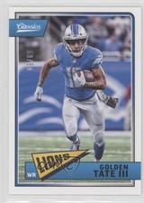 2018 Panini Classics Blank Back 50/50 Golden Tate III #34 7l6