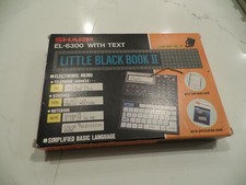 NEW Sharp EL-6300 WITH TEXT Vintage Scientific Calculator NOS SEALED 