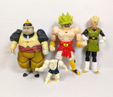 Vintage Dragon Ball Z Action Figures Lot READ Broly Gohan Spopovich Android 19