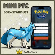 Pokémon PTC GO - Shiny Zacian - 80K Stardust✨Read Description✨