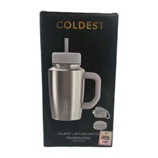  Rare Coldest 15oz Limitless Ultra Polished Steel Deop Limited Edition