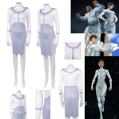 Invincible 4(2026) Anissa Cosplay Costume Halloween Dress Superhero Team Uniform