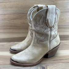 idyllwind by miranda lambert Western Booties Womens 6 Tan Leather Short Cowgirl