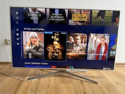 Samsung 46 Zoll LED Smart TV 1080p Smart Hub Sprachinteraktion 3D DVB-S/C