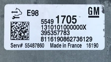 Plug & Play ACDelco Engine ECU, Vauxhall Mokka, 55491705, 55487860, E98