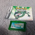Pokemon Emerald Version Authentic Game Boy Advance Cartridge + Manual SAVES/DRY