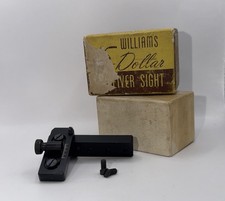 Williams Adjustable Dollar Receiver Sight Rifle Rear Sight Black Williams Adjustable Dollar Receiver Sight Rifle Rear Sight Black