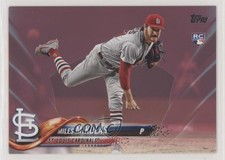 2018 Topps Update Mother's Day Hot Pink 14/50 Miles Mikolas #US12 Rookie RC 4l3