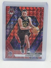2024-25 Panini Mosaic Stephen Steph Curry Red Hobby Mosaic Golden State Warriors